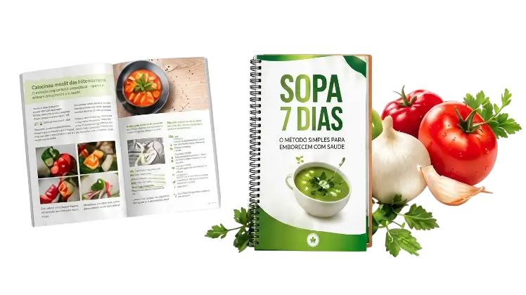 O que você recebe no eBook Sopa 7 Dias